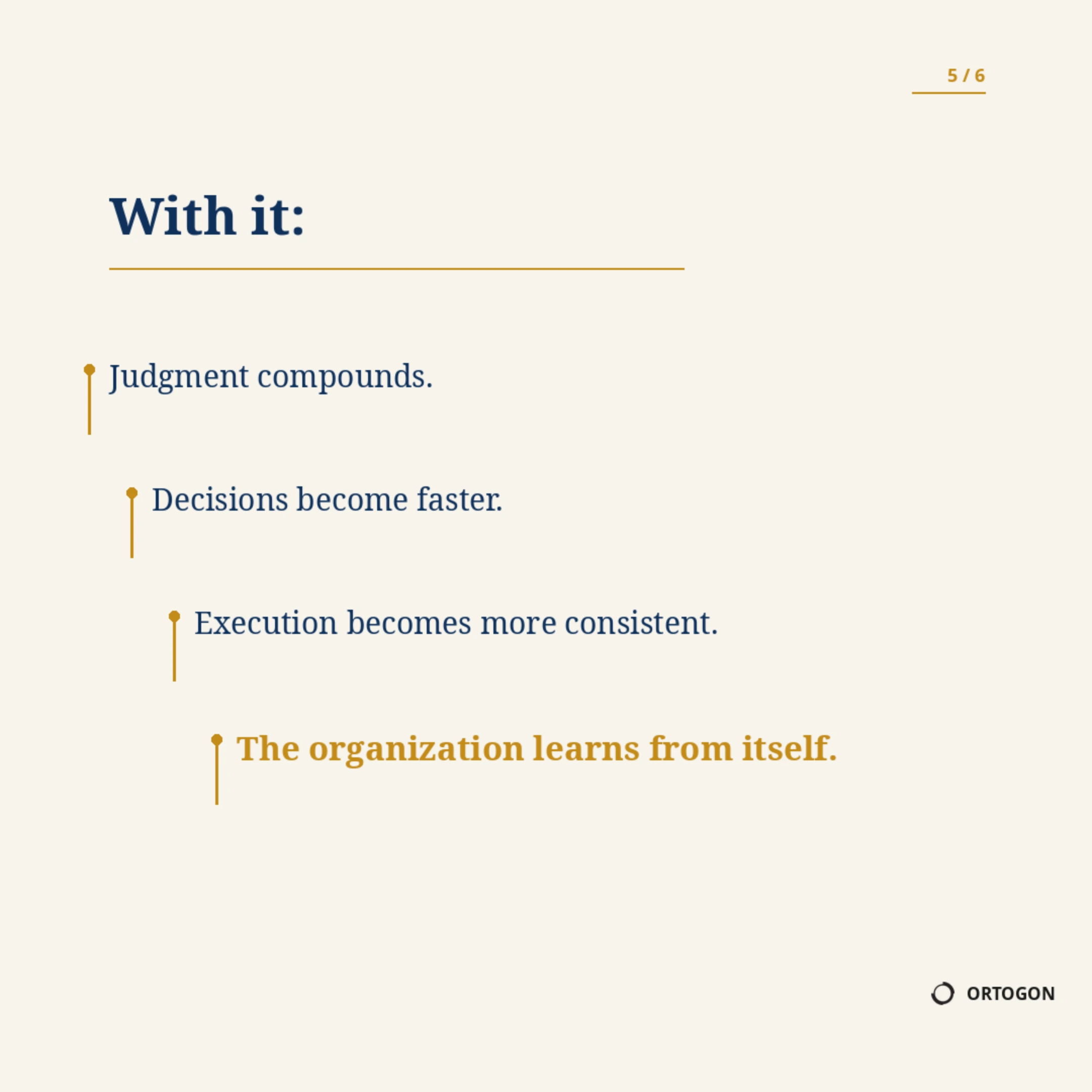 Couverture du carrousel « One Good Decision Can Change an Outcome », actuellement disponible en anglais. (Page 5)